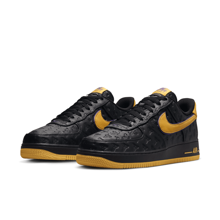 Nike Air Force 1 Low Kobe Bryant Black Angle 3