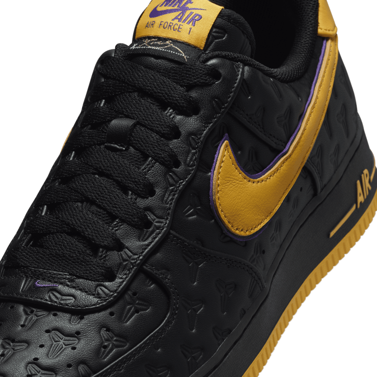 Nike Air Force 1 Low Kobe Bryant Black Angle 5