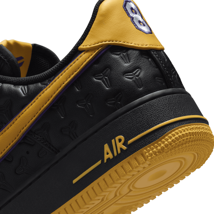 Nike Air Force 1 Low Kobe Bryant Black Angle 6