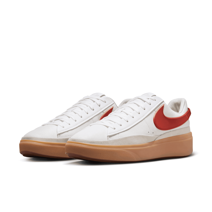 Nike Blazer Phantom Low 'Dragon Red' Angle 4