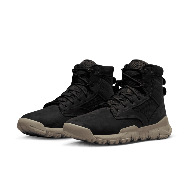 Nike SFB Field 6 Inch Leather Boot 'Black Light Taupe' Angle 2