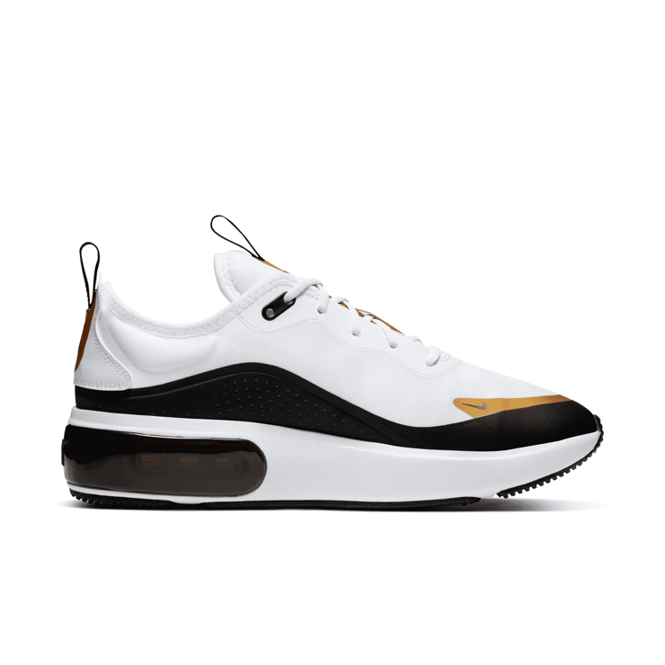 Nike Air Max Dia 'White Black Gold' (W) Angle 2