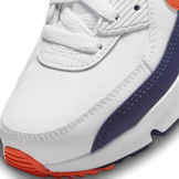 Nike Air Max 90 Leather 'White Midnight Navy' (PS) Angle 4