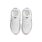 Nike Air Max 90 Leather 'White Midnight Navy' (PS) Angle 1