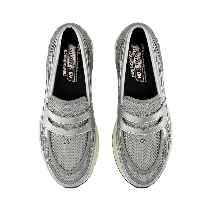 New Balance 1906L Loafer Metallic Silver Angle 1