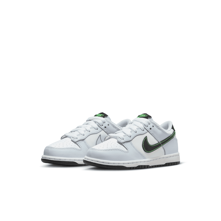 Nike Dunk Low 'Grey Green Strike' (PS) Angle 3