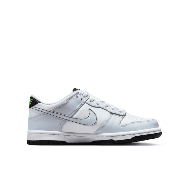 Nike Dunk Low 'Grey Green Strike' (GS) Angle 1