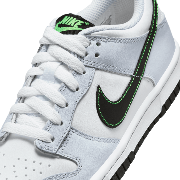 Nike Dunk Low 'Grey Green Strike' (GS) Angle 4
