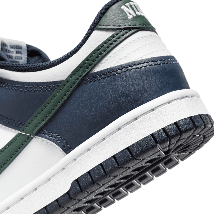 Nike Dunk Low 'Obsidian Vintage Green' (GS) Angle 6