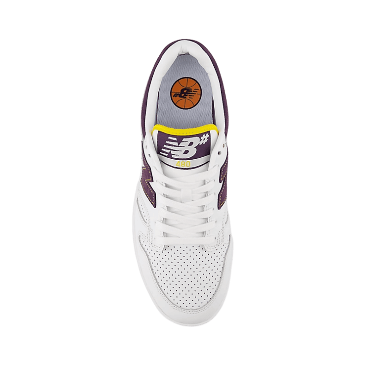 New Balance Numeric 480 Eighties Pack Los Angeles Lakers Angle 1