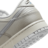 Nike Dunk Low Metallic Silver Angle 5