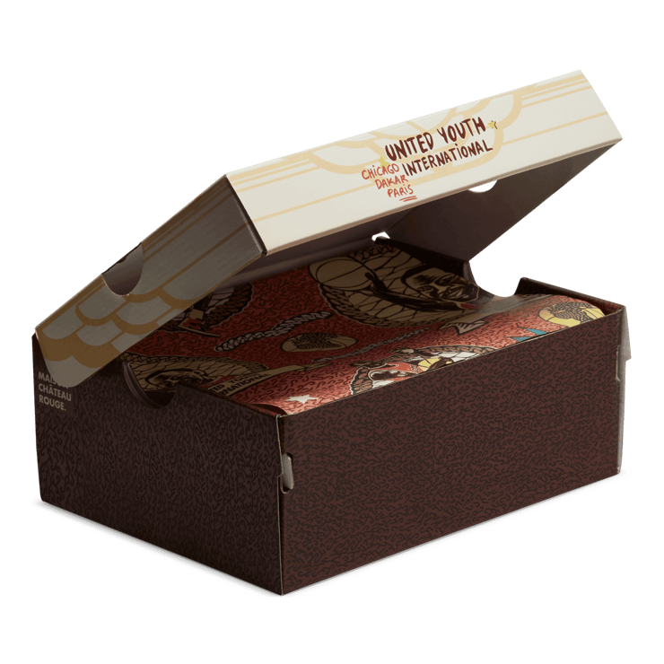 Maison Château Rouge x Air Jordan 2 'United Youth International' (PS) Angle 7