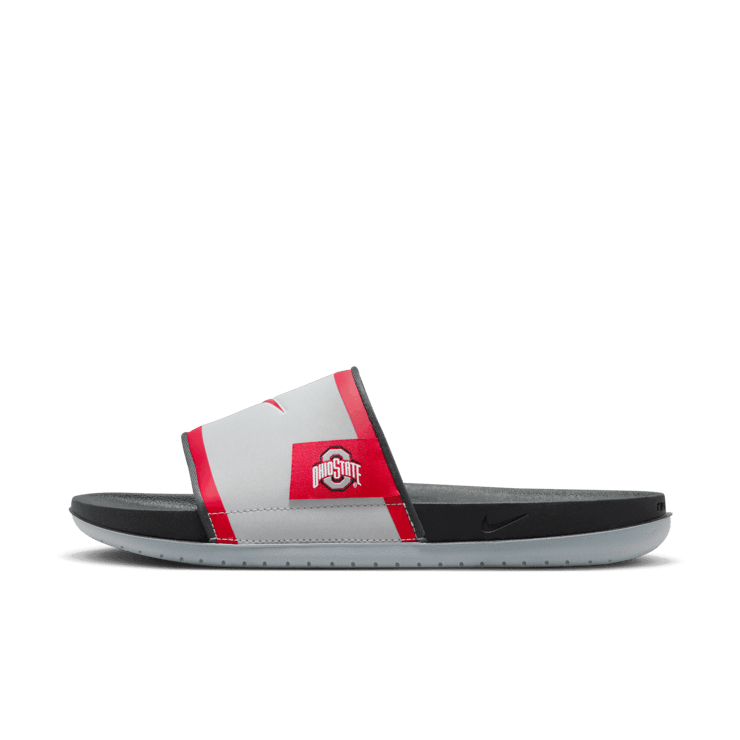 Nike College Offcourt (Ohio State) Slides Angle 0