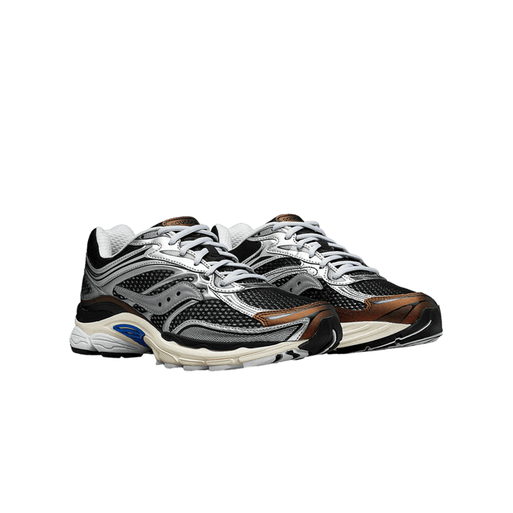Saucony ProGrid Omni 9 Disrupt Black Brown Angle 0