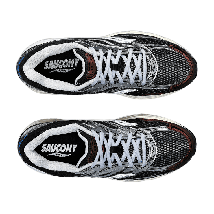 Saucony ProGrid Omni 9 Disrupt Black Brown Angle 3