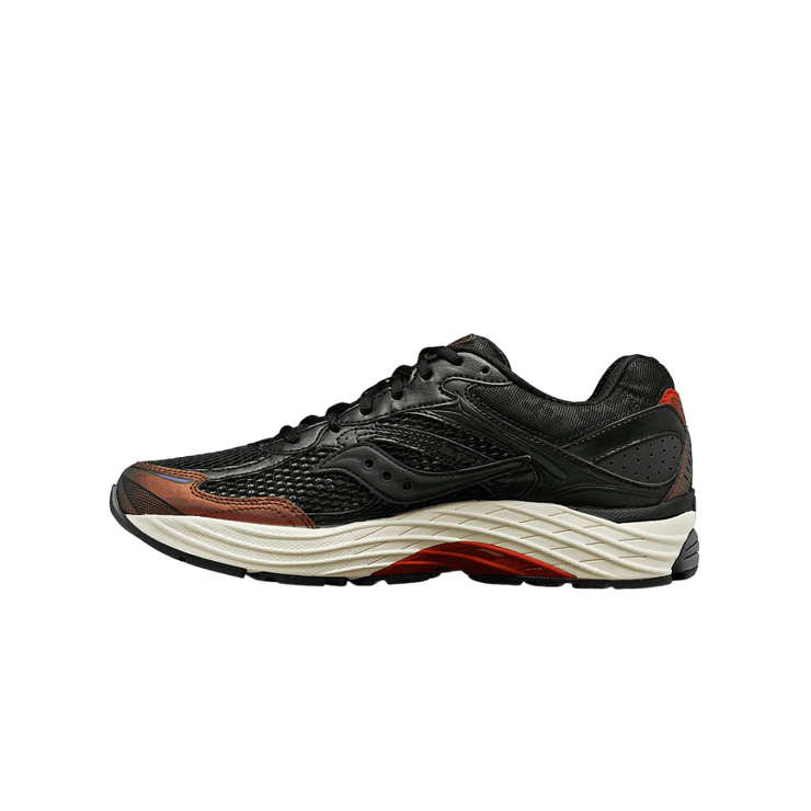 Saucony ProGrid Omni 9 Disrupt Silver Brown Angle 1