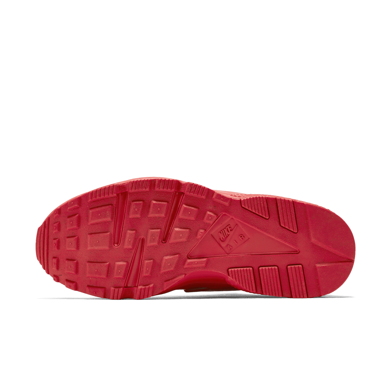 red huaraches with white bottoms