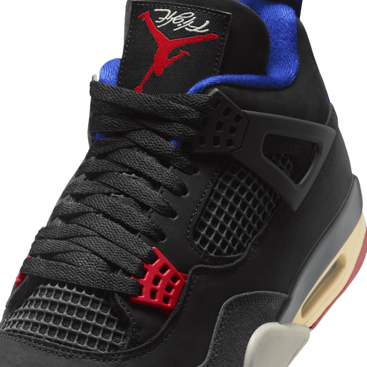 The Air Jordan 4 Rare Air Black Deep Royal Blue Releases The Air Jordan 4 Rare Air Black Deep Royal Blue Releases