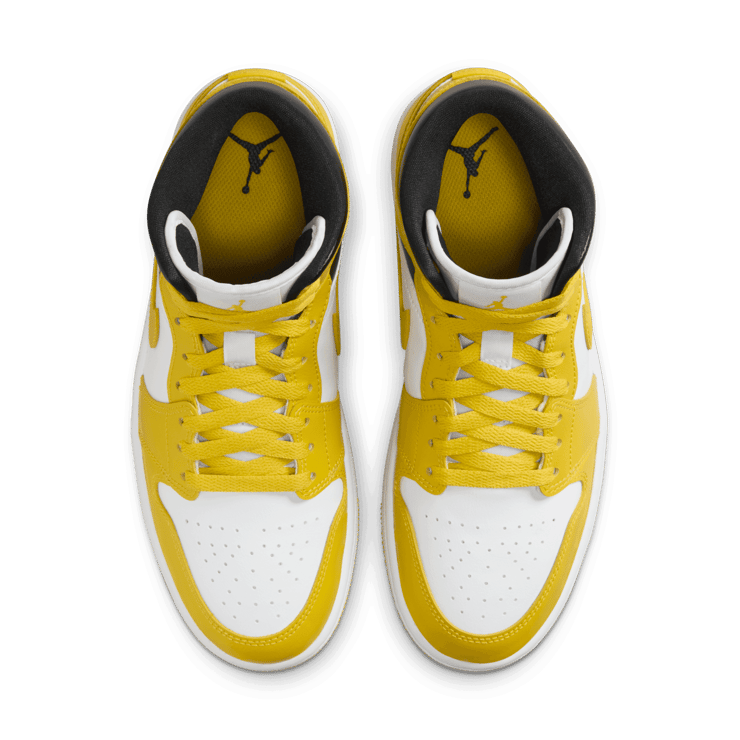 Air Jordan 1 Mid Vivid Sulfur (W) Angle 1