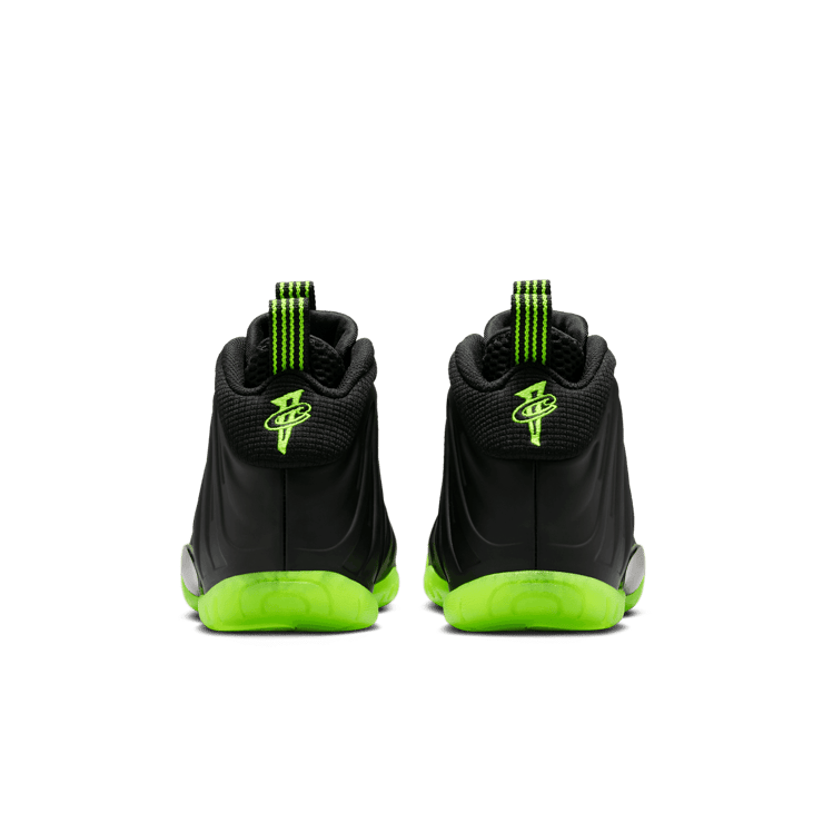 Nike Little Posite One Black Volt (GS) Angle 3