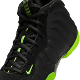 Nike Little Posite One Black Volt (PS) Angle 4