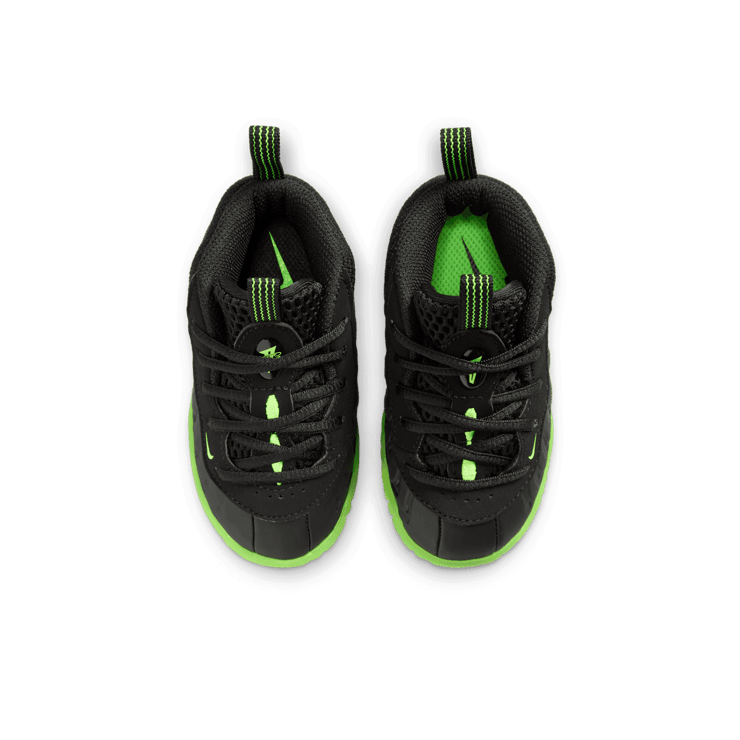 Nike Little Posite One Black Volt (TD) Angle 1