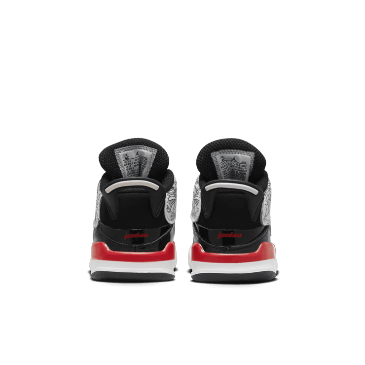 Jordan Dub Zero  'Fire Red' (TD) Angle 3