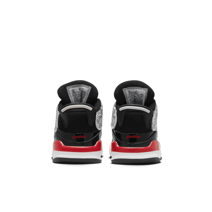 Jordan Dub Zero 'Fire Red' (TD) Angle 3