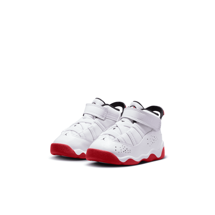 Jordan 6 Rings 'White University Red' (TD) Angle 3