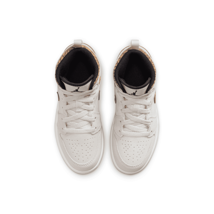 Air Jordan 1 Mid SE 'Brown Elephant' (PS) Angle 2