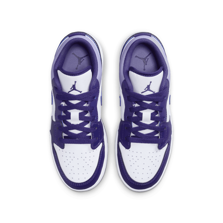 Air Jordan 1 Low  'Sky J Purple' (GS) Angle 1