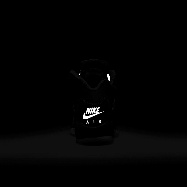 Air Jordan 5 Retro OG Black Metallic (GS) Angle 7