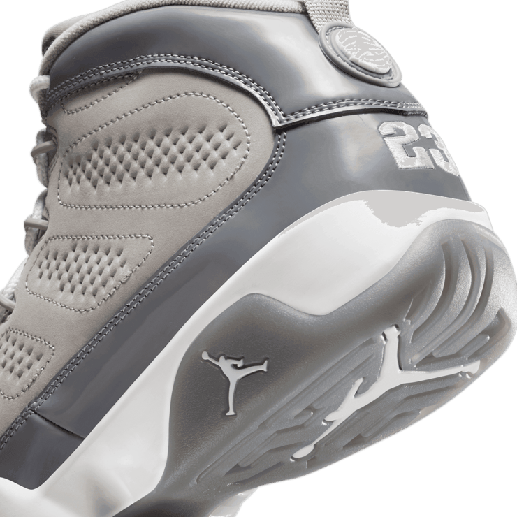 Air Jordan 9 Retro Cool Grey Angle 5