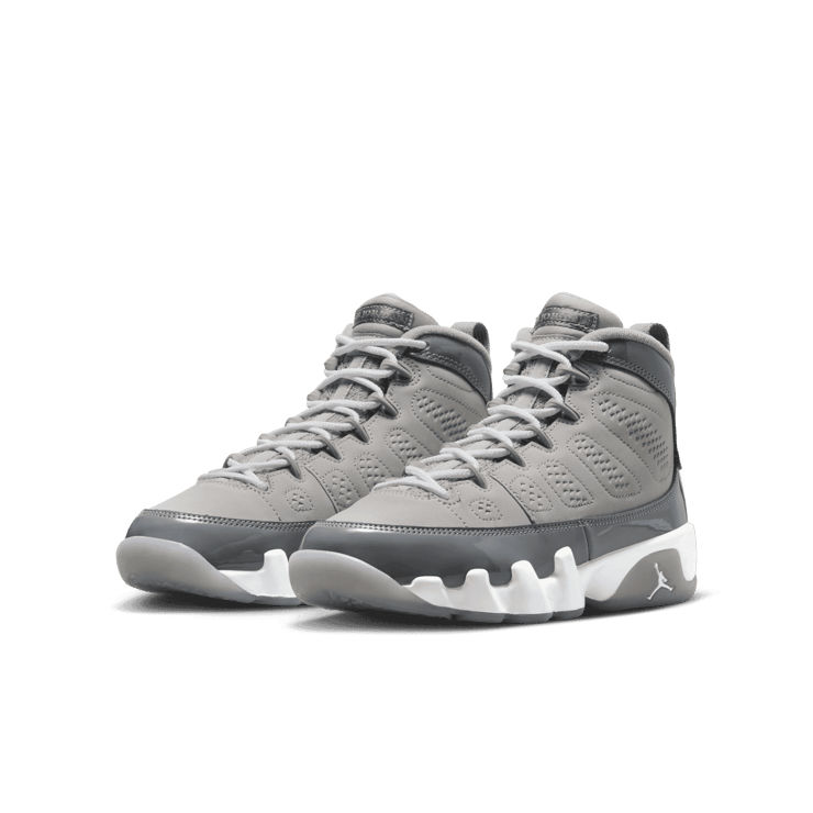Air Jordan 9 Retro Cool Grey (GS) Angle 2