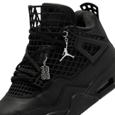 Air Jordan 4 Retro NET Black (W) Angle 7