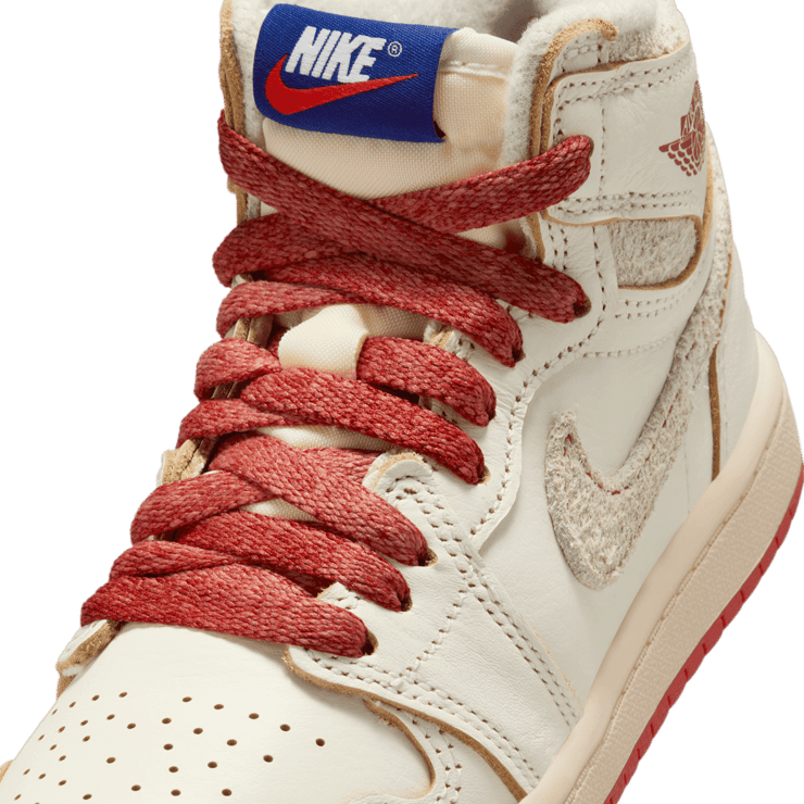 Air Jordan 1 Retro High OG Sail Cinnabar (PS) Angle 4