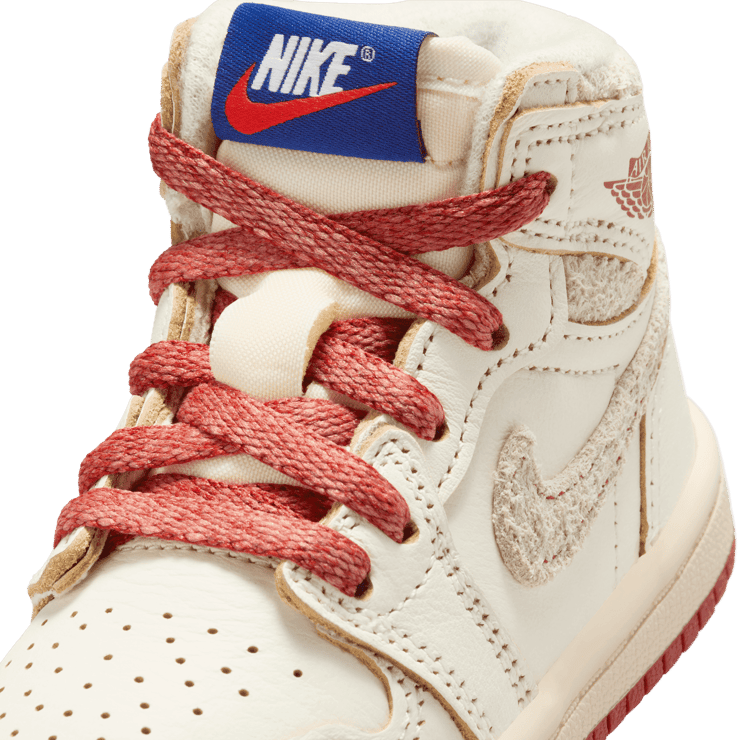 Air Jordan 1 Retro High OG Sail Cinnabar (TD) Angle 4