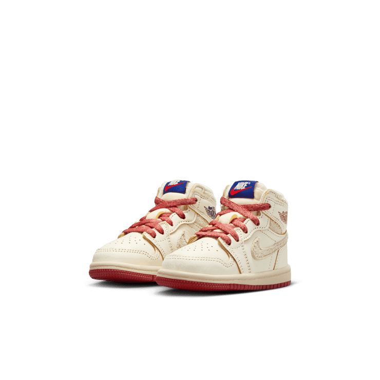 Air Jordan 1 Retro High OG Sail Cinnabar (TD) Angle 2