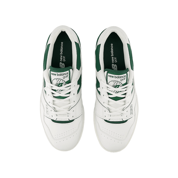 New Balance 550 Golf SL White Green Angle 1