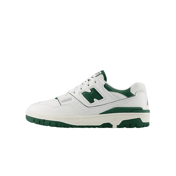 New Balance 550 Golf SL White Green Angle 5