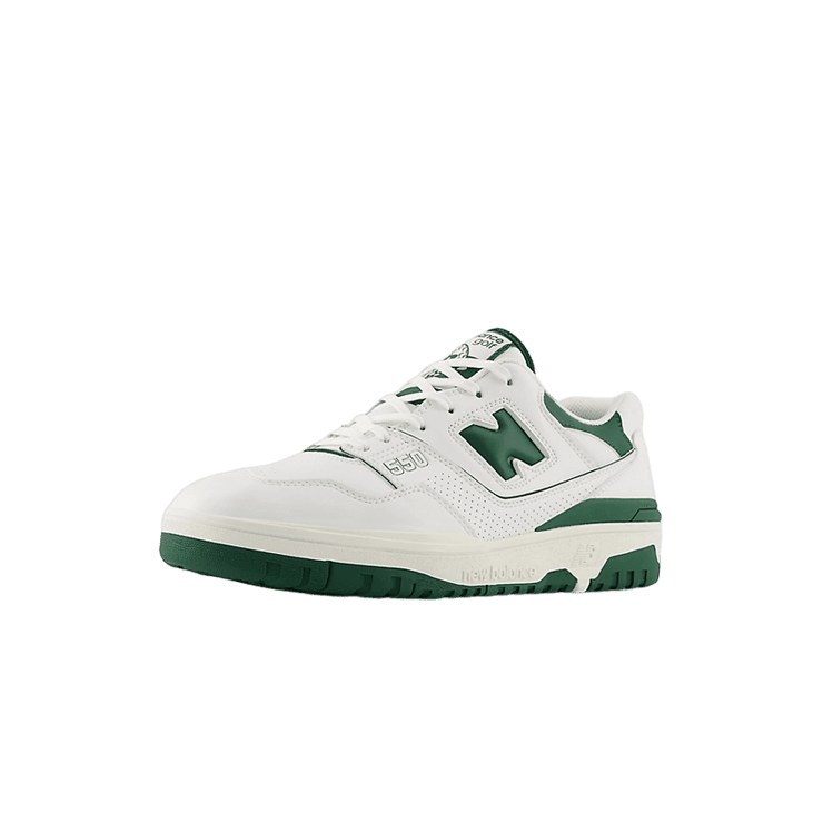 New Balance 550 Golf SL White Green Angle 7