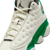 Air Jordan 13 Retro Sail Pine Green (GS) Angle 4