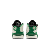 Air Jordan 13 Retro Sail Pine Green (TD) Angle 3