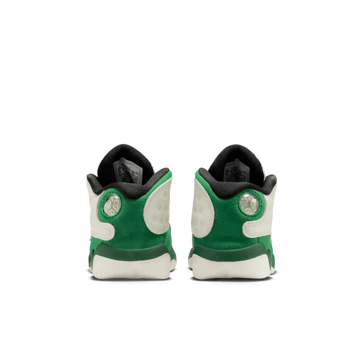 Air Jordan 13 Retro Sail Pine Green (TD) Angle 3