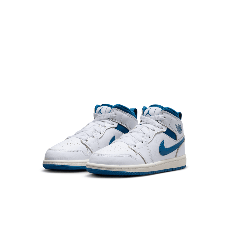 Air Jordan 1 Mid SE 'Industrial Blue' (PS) Angle 3