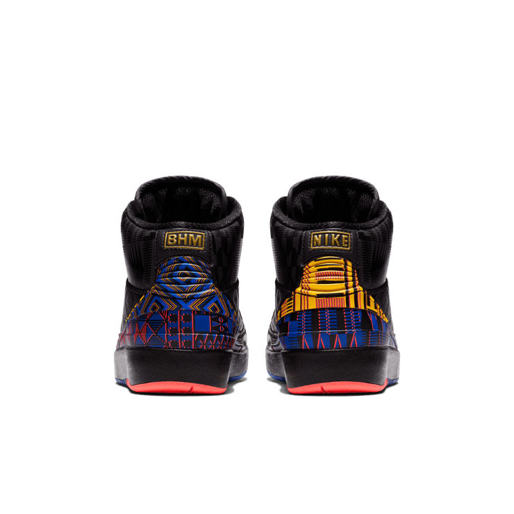 Jordan 2 Retro Black History Month (2019) (GS) Angle 3