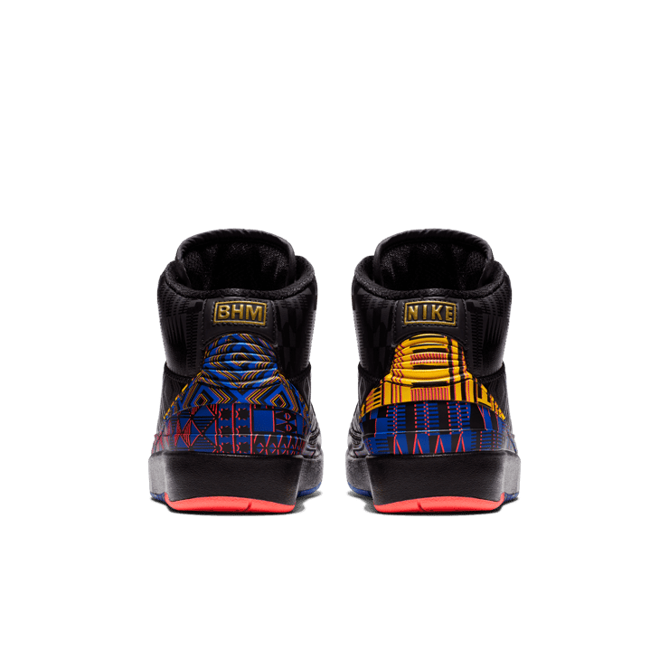 Air Jordan 2 Retro Black History Month (2019) (GS) Angle 3