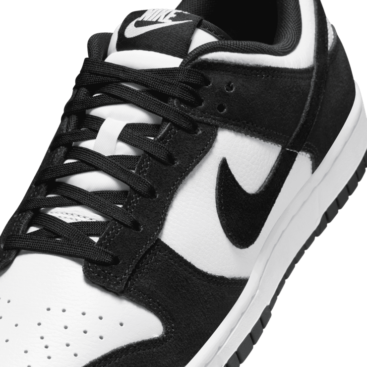 Nike Dunk Low Panda Suede Angle 4