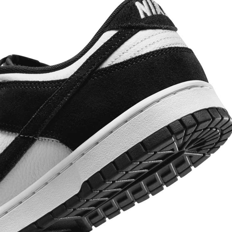 Nike Dunk Low Panda Suede Angle 5