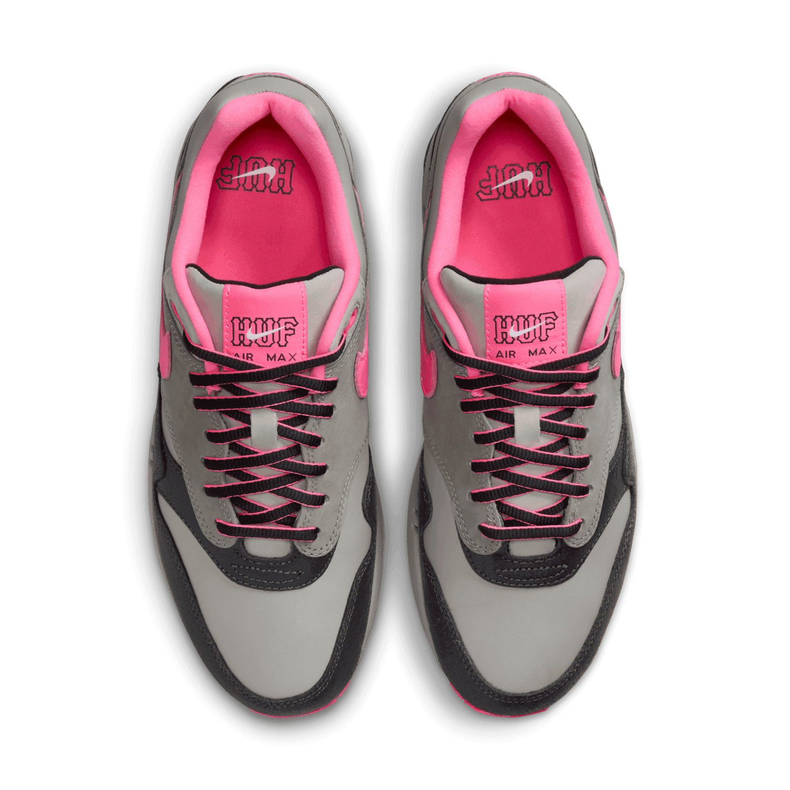 極上個体HUF × Nike Air Max 1Anthracite 29cm 稀少サイズ PINK HUF 